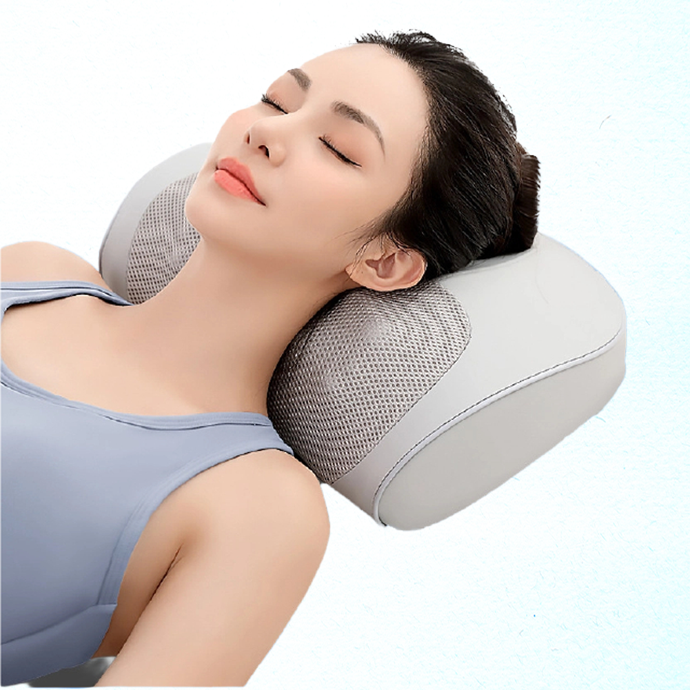 Gối Massage 3D Hồng Ngoại Delax GMC01 Giảm Đau Cổ Vai Gáy, Căng Thẳng